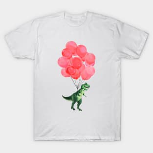 Let's Fly T-Rex T-Shirt